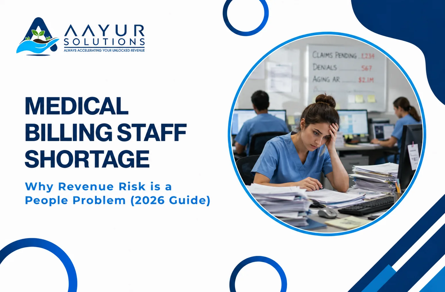 Medical billing staff shortage — why revenue risk is a people problem (2026 guide)